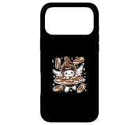 Custodia per iPhone 17 Pro Max Carino Anime Personaggio Holding Cioccolato Pasticceria Piatto Eclair