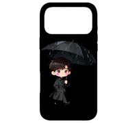 Custodia per iPhone 17 Pro Max Carino coreano Dramma Personaggio Ombrello Scena Kdrama Fans