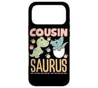 Custodia per iPhone 17 Pro Max Carino cugino Saurus Dino Design per cugini