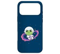 Custodia per iPhone 17 Pro Max Carino Galaxy Frog Astronauta | Space Adventure Amphibian