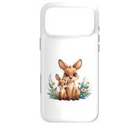 Custodia per iPhone 17 Pro Max Carino Madre Canguro E Joey Animale Illustrazione