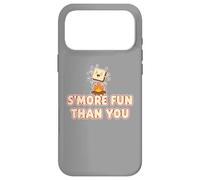 Custodia per iPhone 17 Pro Max Carino S'more Toast Fun Than You Falò Kawai Camping Humor