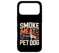 Custodia per iPhone 17 Pro Max Carne affumicata per cani, divertente barzelletta alla griglia