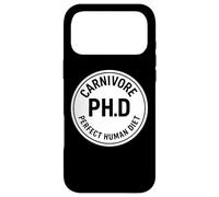 Custodia per iPhone 17 Pro Max Carnivoro PhD Dieta Umana Perfetto Medico Nutrizionista Keto