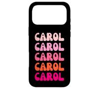 Custodia per iPhone 17 Pro Max Carol Retro Stack Design