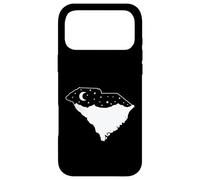 Custodia per iPhone 17 Pro Max Carolina del sud, mappa, con, orizzonte,