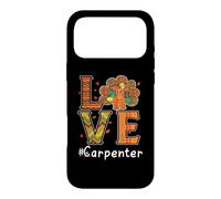 Custodia per iPhone 17 Pro Max Carpenter Love Thanksgiving Leopard Turkey Autumn Fall
