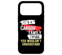 Custodia per iPhone 17 Pro Max Carson Family Name