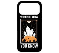 Custodia per iPhone 17 Pro Max Carta dei tarocchi - Fortuna occulta mistica luna astrologia - Cristallo