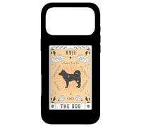 Custodia per iPhone 17 Pro Max Carta dei Tarocchi Il Cane Klee Kai di Alaska Spazio Celeste