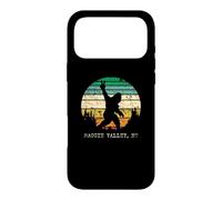 Custodia per iPhone 17 Pro Max Cartello della pace con Maggie Valley NC Sasquatch, motivo: Bigfoot