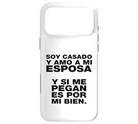 Custodia per iPhone 17 Pro Max Casado y Mandilón Father's Day Dad Husband Latinx Mexicans