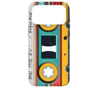 Custodia per iPhone 17 Pro Max Cassette audio musica retrò anno 1980-80s mix best of