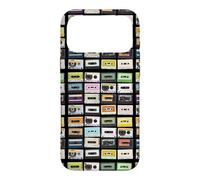 Custodia per iPhone 17 Pro Max Cassette Tapes Nostalgic Mixtape Music Graphic