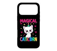 Custodia per iPhone 17 Pro Max Cat and Unicorn Caticorn Magical Funny Kitten Cats Lovers