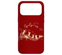 Custodia per iPhone 17 Pro Max Cat Singing Voice | Direttore d'orchestra | Gatto carino | Kitten Song | Guarigione | Cinque note | Amante della musica