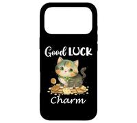 Custodia per iPhone 17 Pro Max Cat St Patricks Funny Irish Lucky Cat St Paddys Good Charm