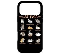Custodia per iPhone 17 Pro Max Cat Yoga Poses Cats Practicing Mindfulness Meditation Kitten