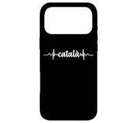 Custodia per iPhone 17 Pro Max Catala Heartbeat ECG Catalan Speaker Catalonia Barcelona