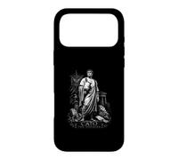 Custodia per iPhone 17 Pro Max Catone Il Giovane Roma Antica Simbolo Stoico