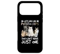 Custodia per iPhone 17 Pro Max Cats Are Like Potato Chips You can not have just one funny