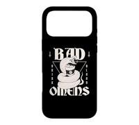 Custodia per iPhone 17 Pro Max Cattivi Presagi Serpente Grunge Goth Serpente Cattivo Presagio