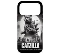 Custodia per iPhone 17 Pro Max Catzilla Cat Arte Giapponese Divertente