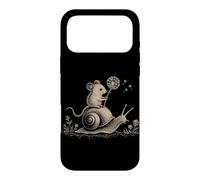 Custodia per iPhone 17 Pro Max Cavalcando il topo Lumaca Foresta Fauna Selvat