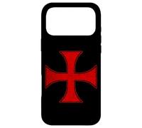 Custodia per iPhone 17 Pro Max CAVALIERI TEMPLARI CROCE PATTEE CRUSADER ORDINE DELLA CROCE ROSSA