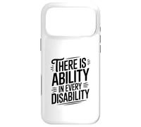 Custodia per iPhone 17 Pro Max C'è abilità in ogni disabilità Inspirational
