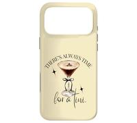 Custodia per iPhone 17 Pro Max C'è sempre tempo per un Tini Espresso Martini Time Vintage