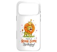 Custodia per iPhone 17 Pro Max Celebrazione della corona del Re Leone Roar-Some