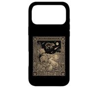 Custodia per iPhone 17 Pro Max Celeste Capibara Tarocchi Zodiaco Occulto