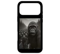 Custodia per iPhone 17 Pro Max Cento Uomini Meme Gorilla Fuggitivo