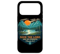 Custodia per iPhone 17 Pro Max Cercate il Signore e la Sua Forza 1 Cronache 16:11 Christian