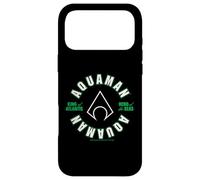 Custodia per iPhone 17 Pro Max Cerchio con logo Aquaman King of Atlantis Hero of the Seas