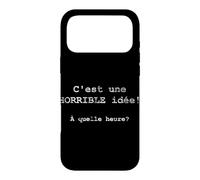 Custodia per iPhone 17 Pro Max C'est une HORRIBLE idée! À quelle heure? - Francese