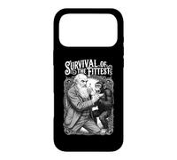 Custodia per iPhone 17 Pro Max Charles Darwin Monkey Sopravvivenza Dell'evoluzione Più Forte