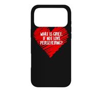 Custodia per iPhone 17 Pro Max Che cosa è il dolore se non amore perseverante perdita citazione Wanda Meme