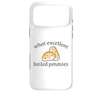 Custodia per iPhone 17 Pro Max CHE ECCELLENTE PATATE Bollite Orgoglio & Pregiudizio Austen Meme