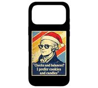 Custodia per iPhone 17 Pro Max Checks And Balances Alexander Hamilton Babbo Natale Natale