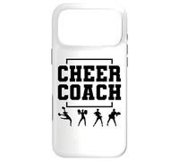 Custodia per iPhone 17 Pro Max Cheer Coach Cheerleader Divertente Cheerleader Fan Distressed