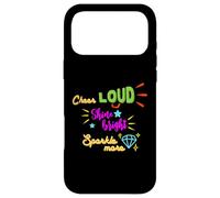 Custodia per iPhone 17 Pro Max Cheerleader Cheer Loud Shine Bright Cheerleaders regalo