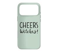 Custodia per iPhone 17 Pro Max Cheers Witches Womens Funny Witch Halloween Drinking Witchy