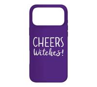 Custodia per iPhone 17 Pro Max Cheers Witches Womens Funny Witch Halloween Drinking Witchy