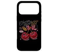 Custodia per iPhone 17 Pro Max Cherry Bomb Retro Lucky 777 Ciliegia Estetica Vintage