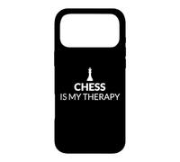 Custodia per iPhone 17 Pro Max Chess Is My Therapy - Gioco da tavolo strategico divertente per amanti degli scacchi
