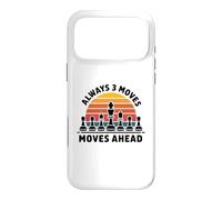 Custodia per iPhone 17 Pro Max Chess Strategy Always Three Moves Ahead, maglietta da uomo e donna