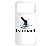 Custodia per iPhone 17 Pro Max Chiamami Ismaele - Mappa della storia della balena di Moby Dick Nantucket