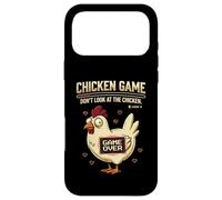 Custodia per iPhone 17 Pro Max Chicken Game Don't Look At The Chicken Funny Gamer Pixel Art
